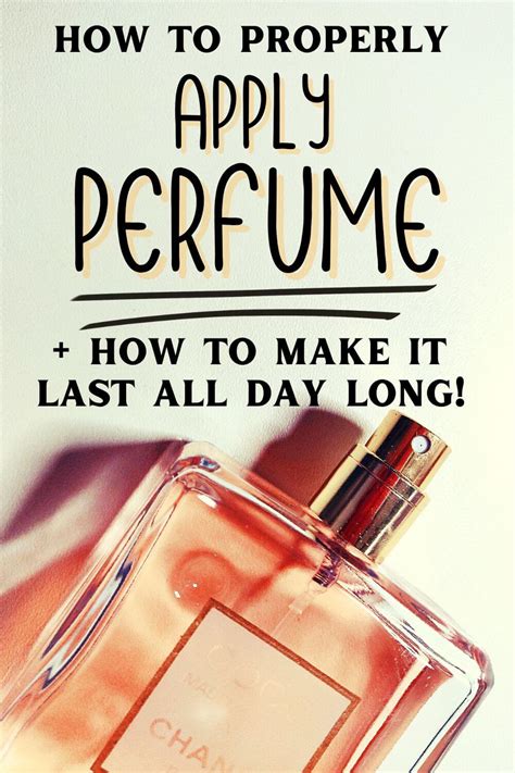 how to wear perfume subtly.